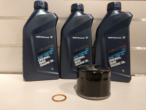 Imagen 2 de 2 de Aceite De Motor Bmw Moto 15w50 Advantec Pro Semi-synthetic