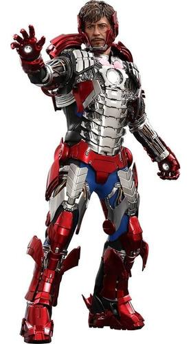 Hot Toys 1:6 De Escala Tony Stark (mark V Suit Up)