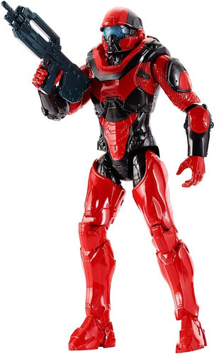 Figura De Acción Halo Spartan Athlon, Color Rojo