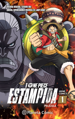 One Piece Estampida Anime Comic Nº 01 Oda, Eiichiro Planeta