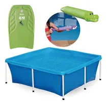 Comprar Kit Piscina 2000l Mor + Lança Água+ Prancha Colorida Pequena