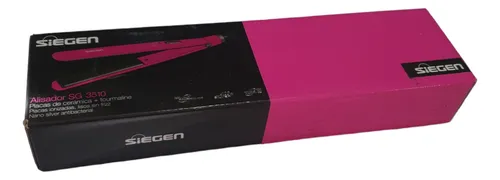 Alisador Siegen Sg 3510 2 En 1 Alisa Y Ondula Cerámica Rosa
