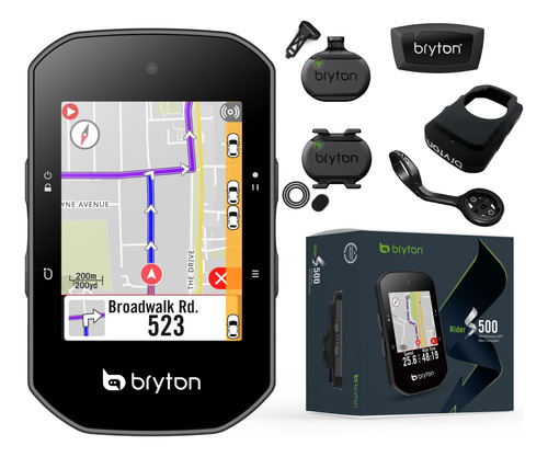 Bryton Rider S500 Sensor Bundle 2.4  Color Pantalla Tactil G