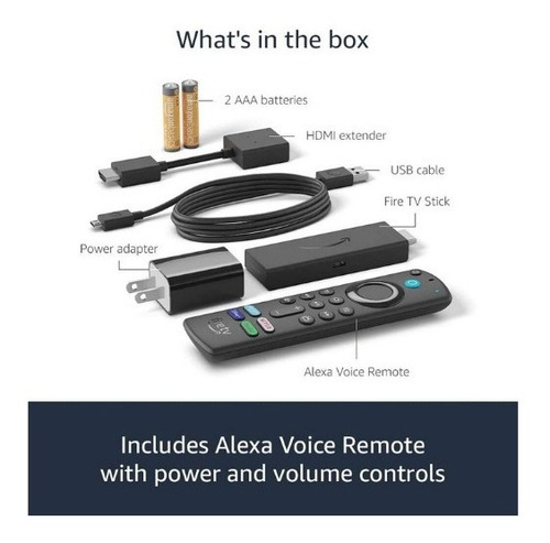 Imagen 5 de 5 de Fire Tv Stick (3.ª Generación) Con Alexa Voice Remote
