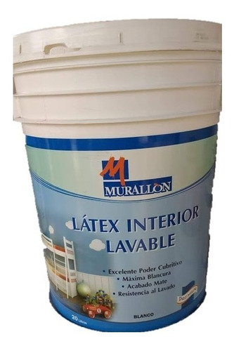 Pintura Latex Lavable Interior Mate Murallon X 01 / Camino 1