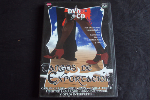 Cd Musica - Tango De Exportacion - Dvd + Cd