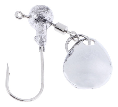 T 15pcs Head Spin Jig Heads Anzuelos De Señuelos Cebos Duros