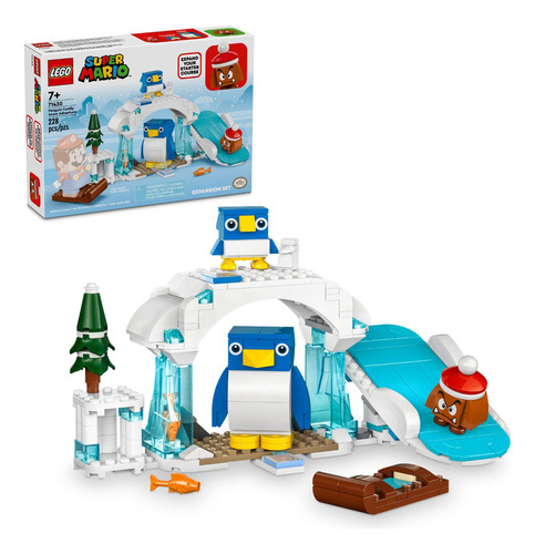 Lego Mario 71430 Pacote Expansão Aventura Família Pinguim Quantidade de peças 228