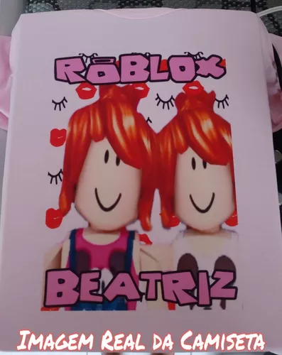 Camiseta Games- Roblox - Menina e-girl rindo (179) em Promoção na