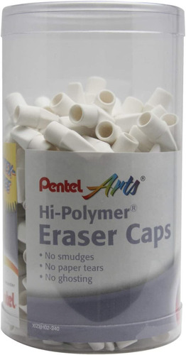 Arts Hipolymer White Cap Eraser, Canister Dis  240 Piez...