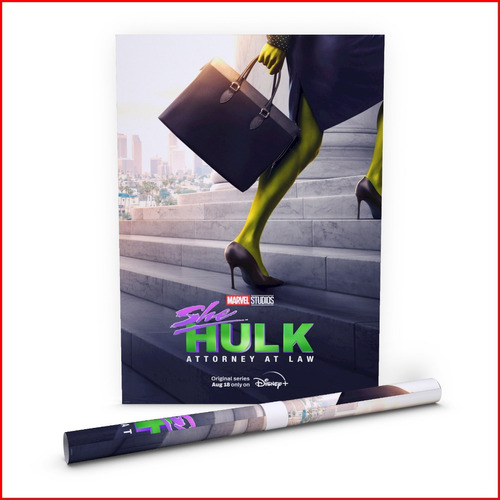Poster Serie Marvel She-hulk Disney+ #5 - 40x60cm