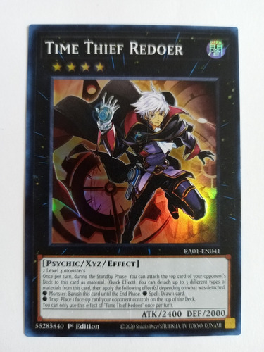 Time Thief Redoer - Super Rare    Ra01