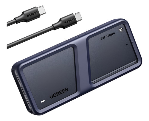 Case Para Disco Ssd M.2 Nvme Ugreen 25573 Usb C 3.2 20gbps