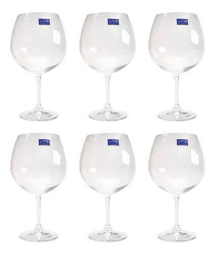 comprar Copas De Cristal Bohemia Gin Tonic 820 Ml Pack X 6 Unidades