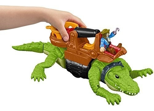 Fisherprice Imaginext Walking Croc Gancho Pirata