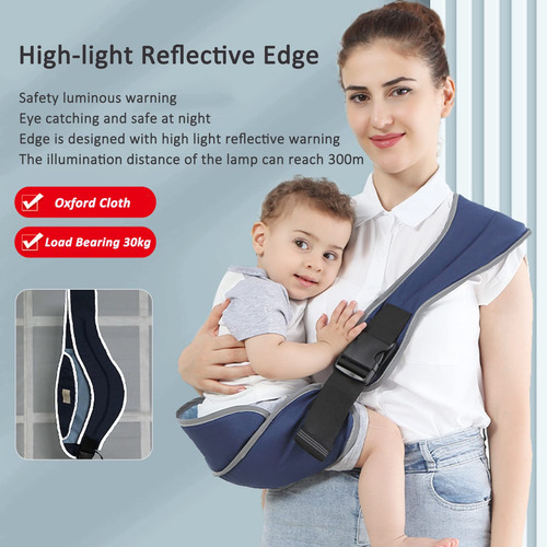 Portabebés Ergonómico De Un Hombro, Ajustable Y