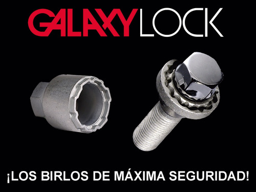 Birlos Seguridad Galaxylock Pointer Rin Acero Open Hole