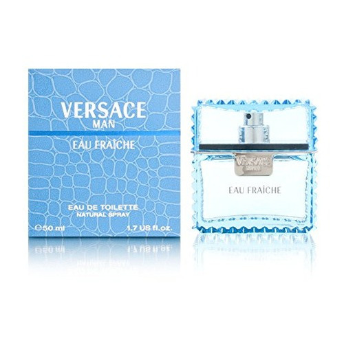 Eau Fraiche En Aerosol Man Eau Fraiche De Versace, 1.7 Onzas