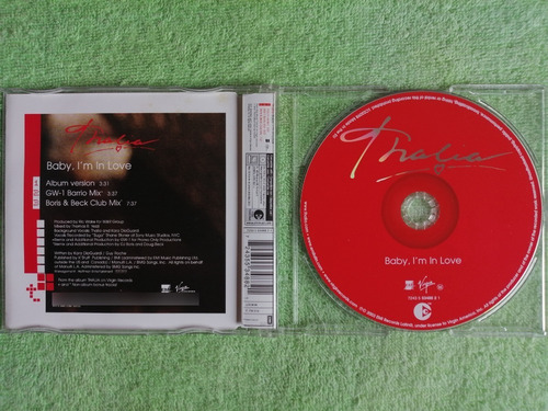 Eam Cd Maxi Single Thalia Baby I'm In Love 2003 Remixes Emi