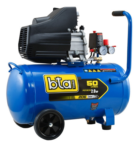 Compresor De Aire Bta Tools 50lts 2hp Mando Directo 272057.2