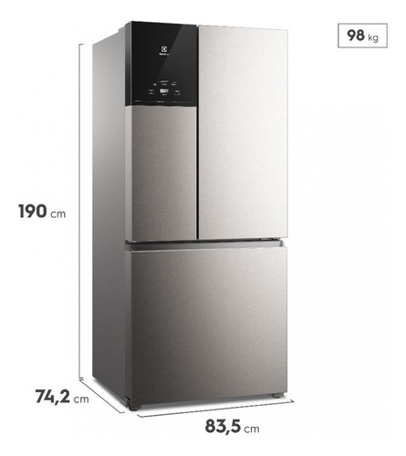Geladeira Electrolux Im8s Frost Free Multidoor 590l