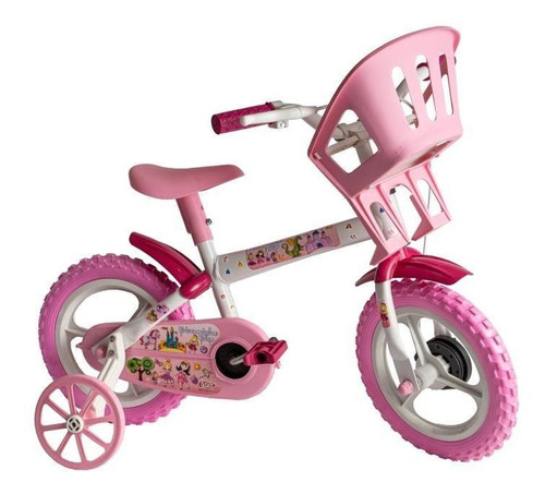 Bicicleta Infantil Aro 12 Princesinhas De 3 A 5 Anos - Styll