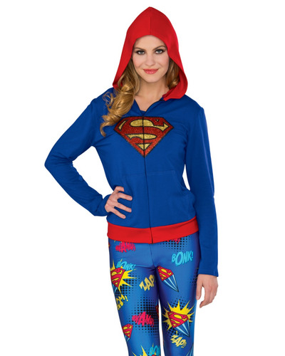 Disfraz De Super Girl Para Mujer Talla: S/m Halloween