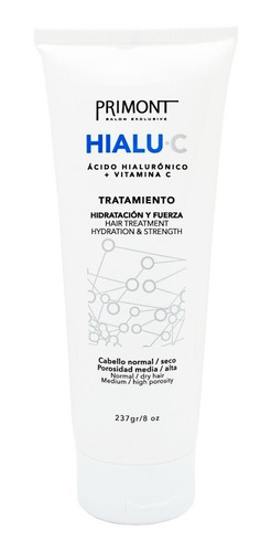 Primont Hialu C Hialuronico Mascara Tratamiento Pelo 6c