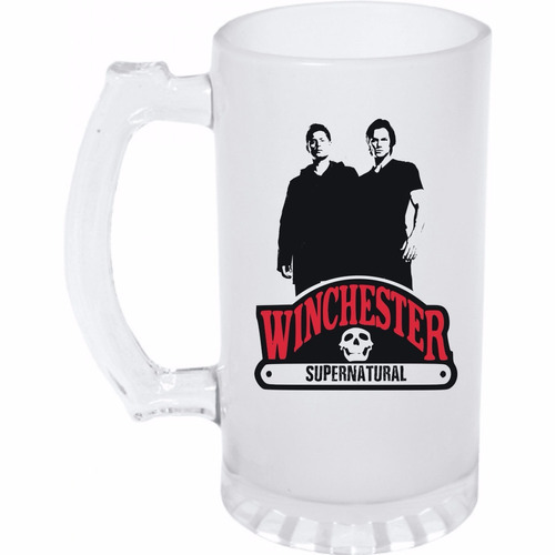 Caneca Supernatural Sobrenatural Chopp Jateado 475ml Mod - 4