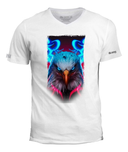 Camiseta Estampada Águila Animal Original Inp Hombre Ivk 