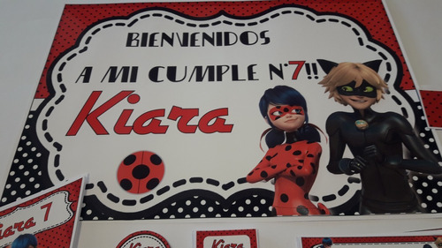 Combo Cumpleaños Ladybug Prodigiosa