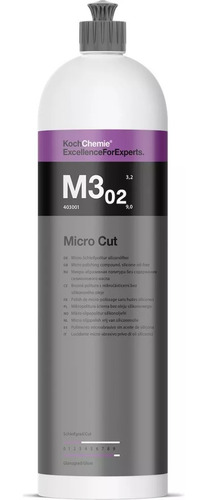 Koch Chemie M3 02 Micro Cut Compuesto Pulido Fino 1 Litro.