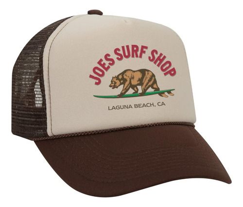 Joes Surf Shop Gorra Camionero Con Cierre Trasero Espuma