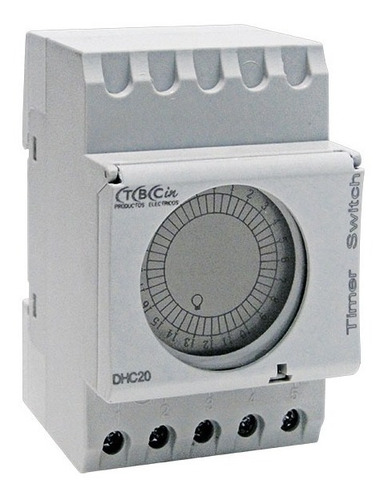 Interruptor Horario Digital 3 Modos - Tbcin Dhc20