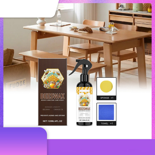 Spray De Cera De Abejas Molecularizada Natural S De 120 Ml P