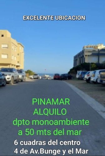 Alquilo Dpto En Pinamar 50 Mts Del Mar/ 4 Cuadras Del Centro