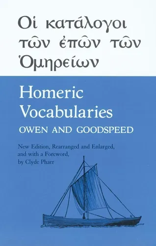 comprar Libro: Homeric Vocabularies: Greek And English Word-lists Fo