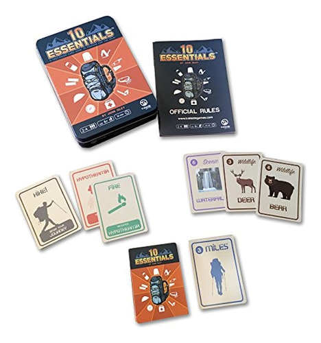 10 Essentials Card Game 10 Essentials Family Card Game