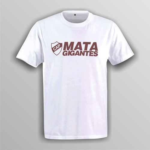 Remera Platense Mata Gigantes 100% Algodon