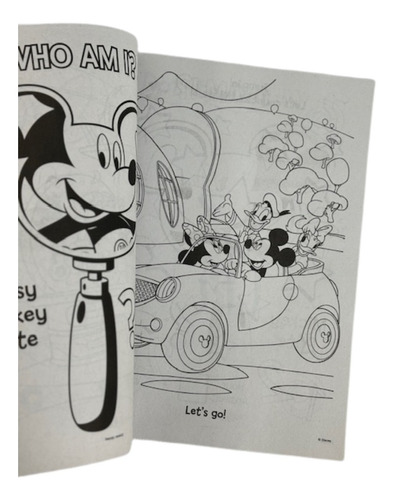 Libro Para Colorear Mickey Mouse Clubhouse