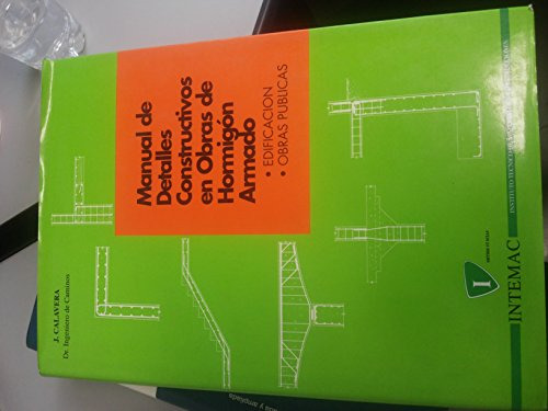 Libro Manual De Detalles Constructivos En Obras De Hormigón