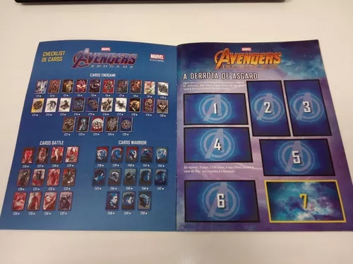 Álbum Avengers Endgame ( Panini - 2019) - mjs smart imports - importados e  nacionais