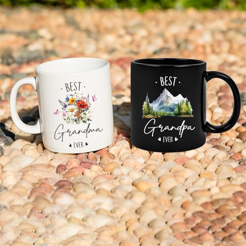 Taza De Café Para Los Mejores Abuelos, Regalo De Los Nietos