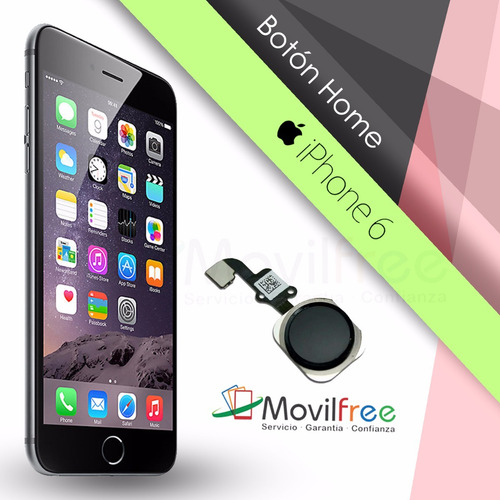 Imagen 1 de 3 de Cambio De Botón Home iPhone 6