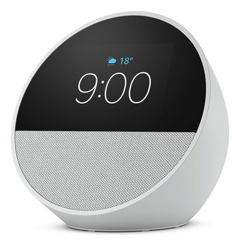 Echo Spot 2024 Smart Speaker Alexa C/reloj Color Blanco