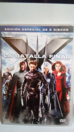 X Men 3 / La Batalla Final/ 2dvd / Seminuevo A/ Hugh Jackman