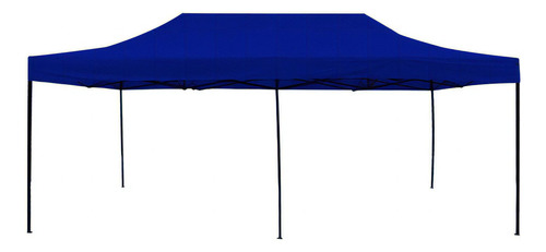Toldo Carpa Plegable Reforzado 3x6 Impermeable Eventos Color Azul