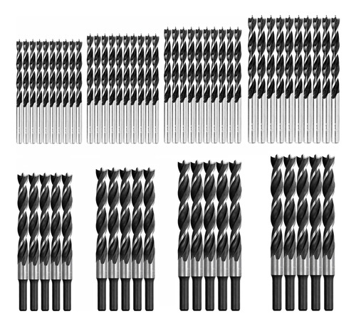 60 Broca Para Carpinteria Madera Blanda