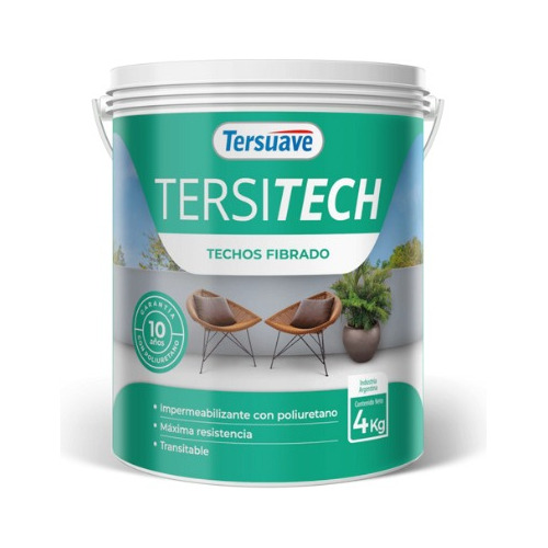 Impermeabilizante Techos Fibrado Tersitech 4 Lts - Deacero