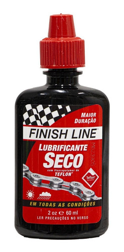 Óleo Lubrificante Finish Line Extra Seco Teflon 60ml